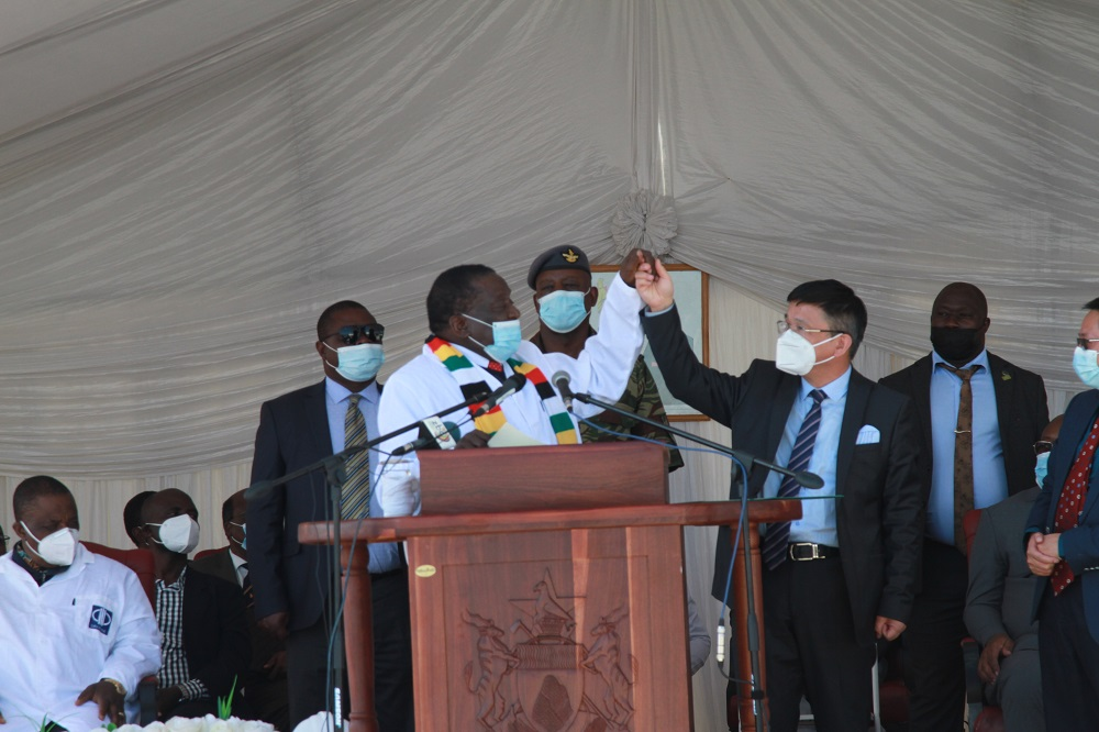 k8凯发津巴布韦Bikita矿山改扩建和新建项目开工仪式隆重举行 